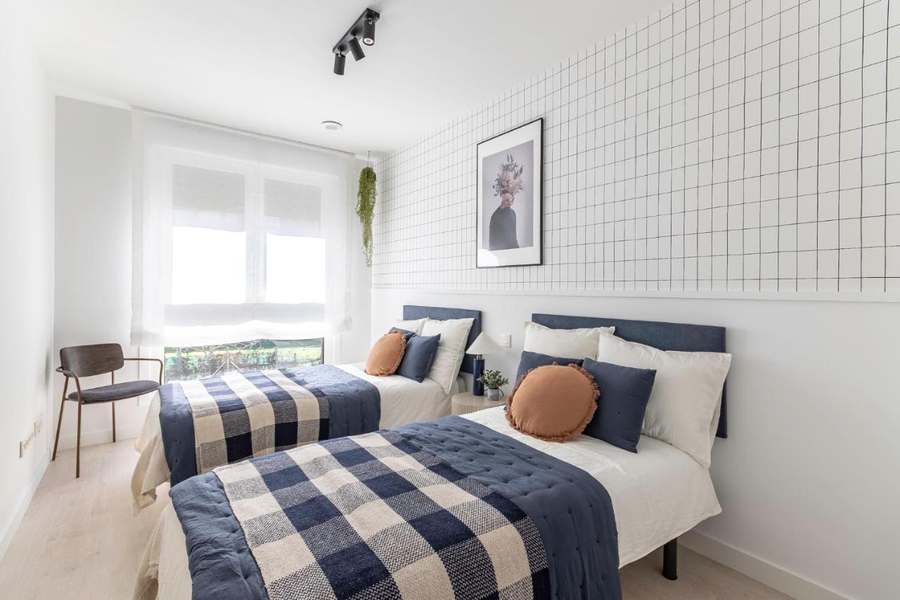 Nuevo Y Precioso En Algorta Con Parking Apartamento Getxo Exterior foto